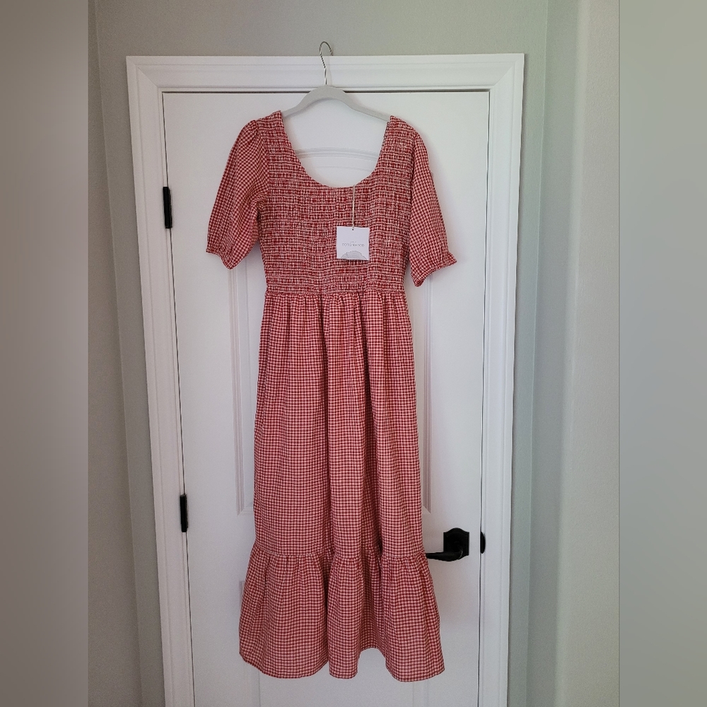 NWT Little Cottonwood Parker Gingham Dress